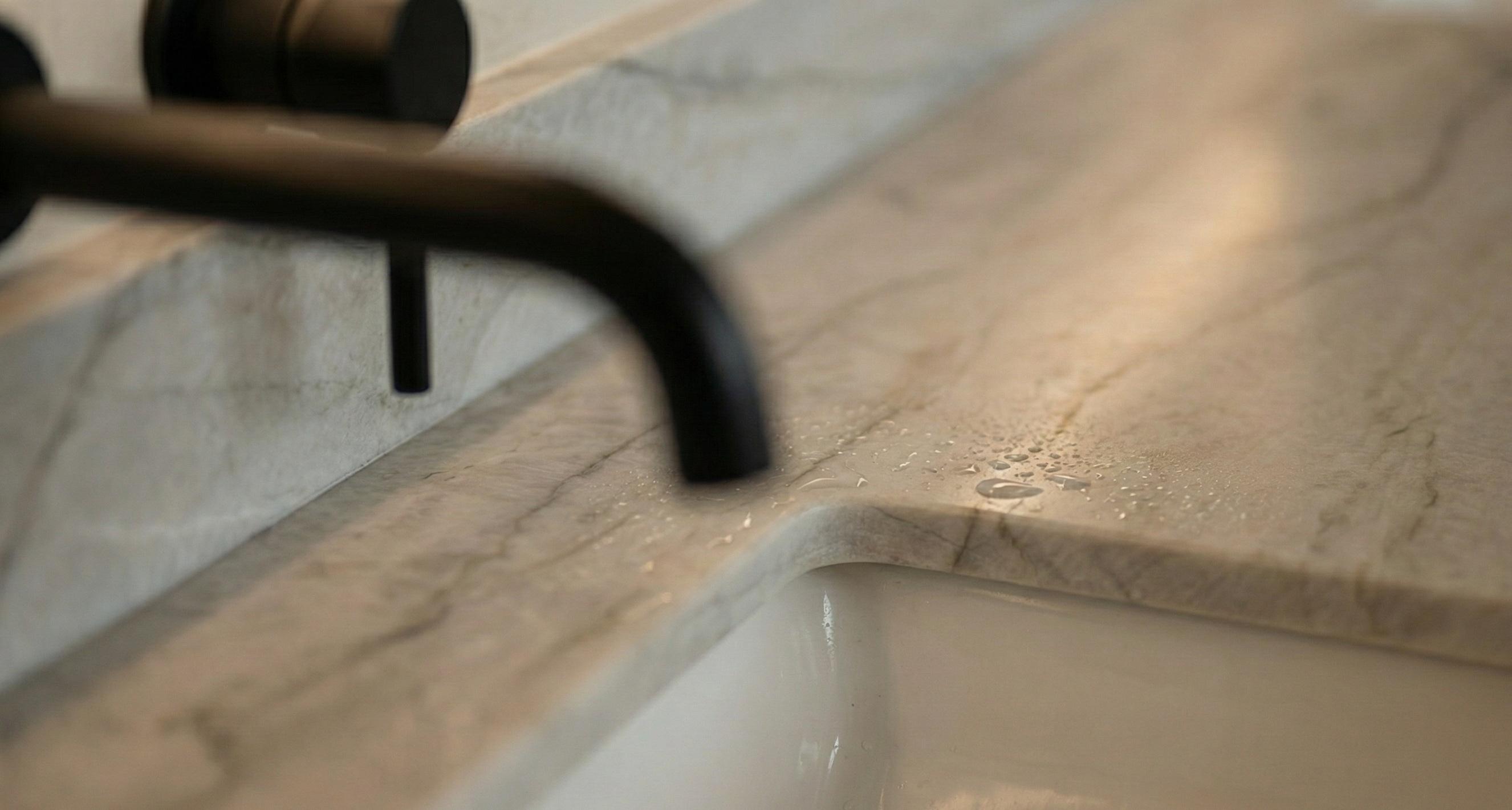 Master bathroom remodel: freestanding tub and vanity (photo 2)